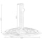 Gardenised Outdoor Patio Cast Iron Umbrella Base Holder Stand 20 Lb. Round QI003815 - alternate 3